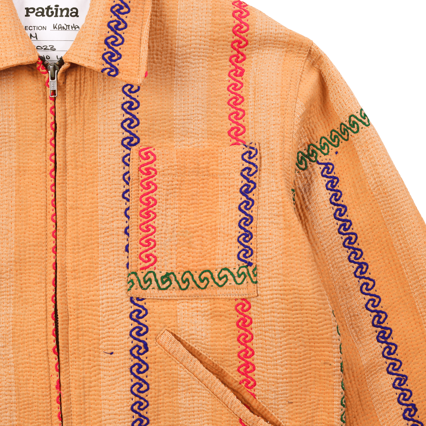 Kantha-Jacke Nr. 39