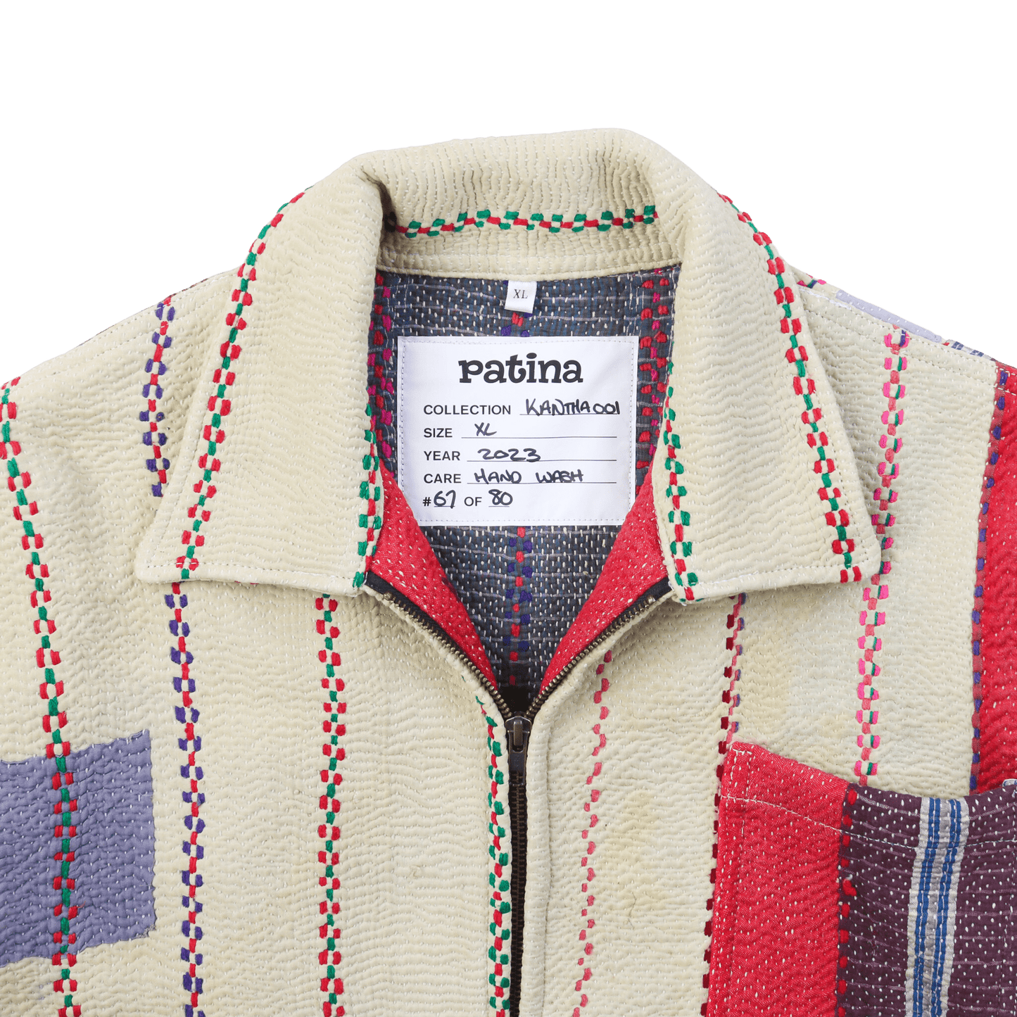 Veste Kantha N°67