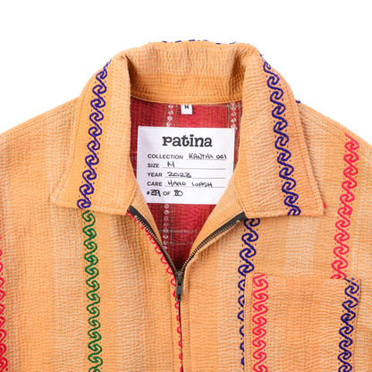 Kantha-Jacke Nr. 39