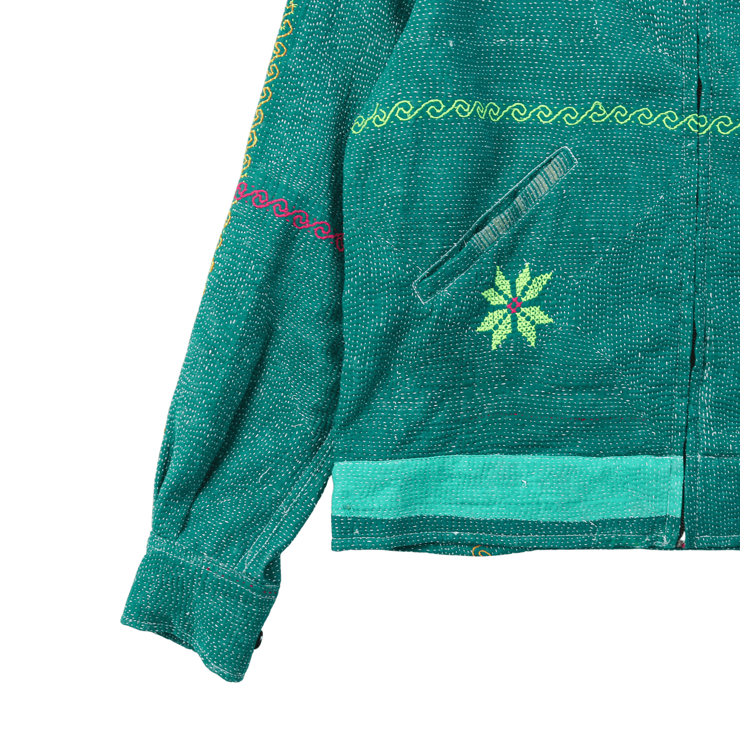 Kantha-Jacke Nr. 49