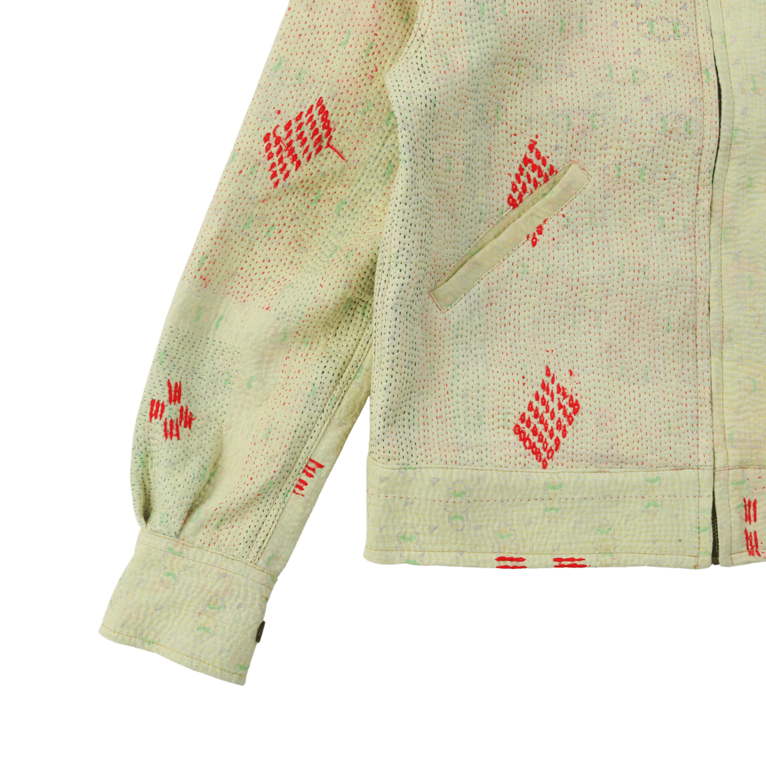 Kantha-Jacke Nr. 10