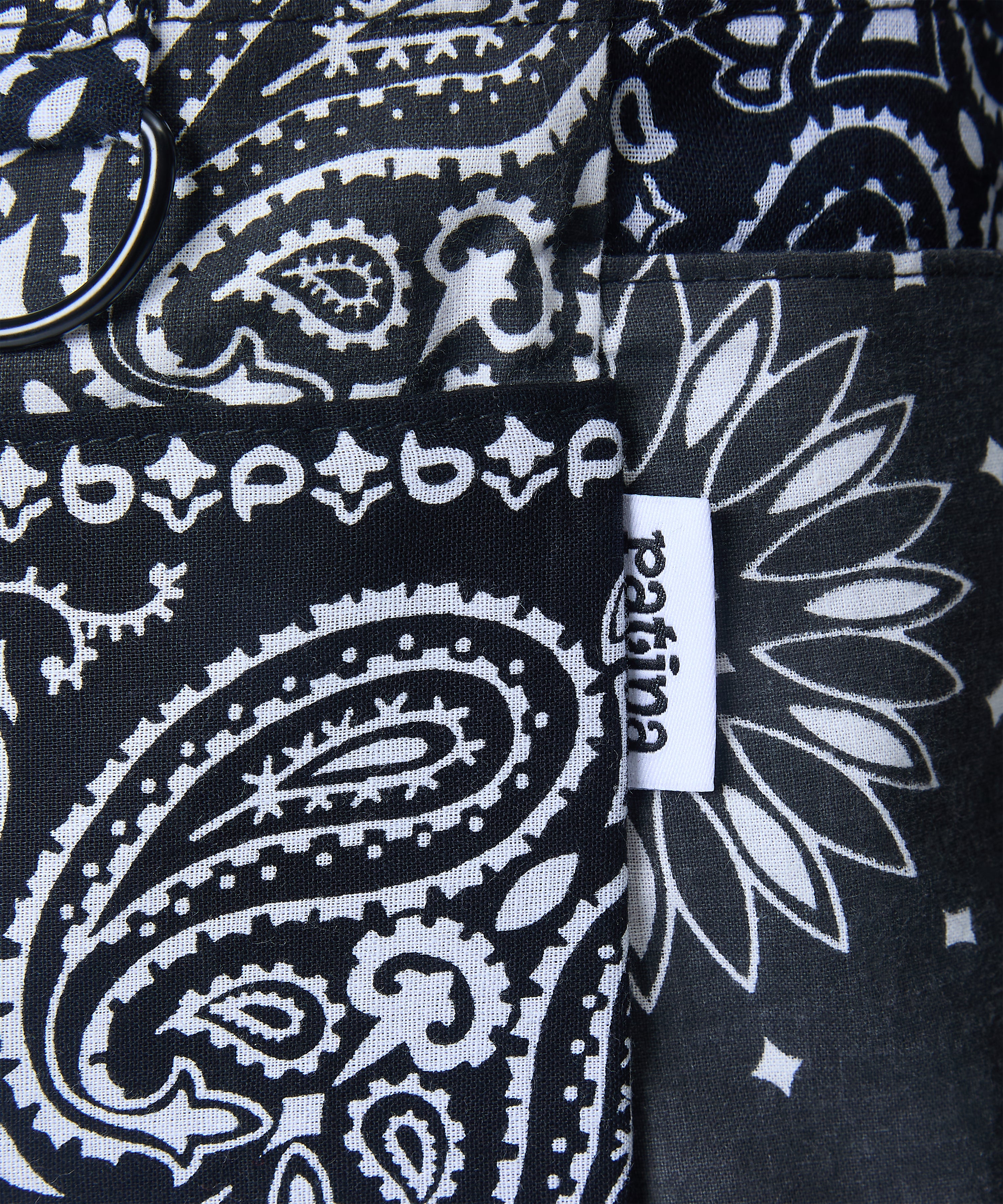Bandana Tote Bag - Black