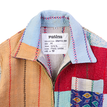 Kantha-Jacke Nr. 41