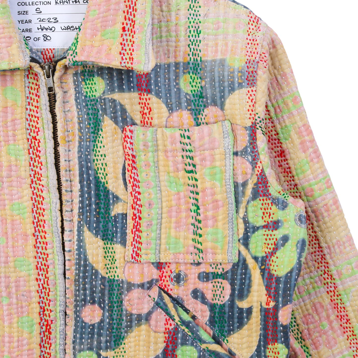 Veste Kantha N°20