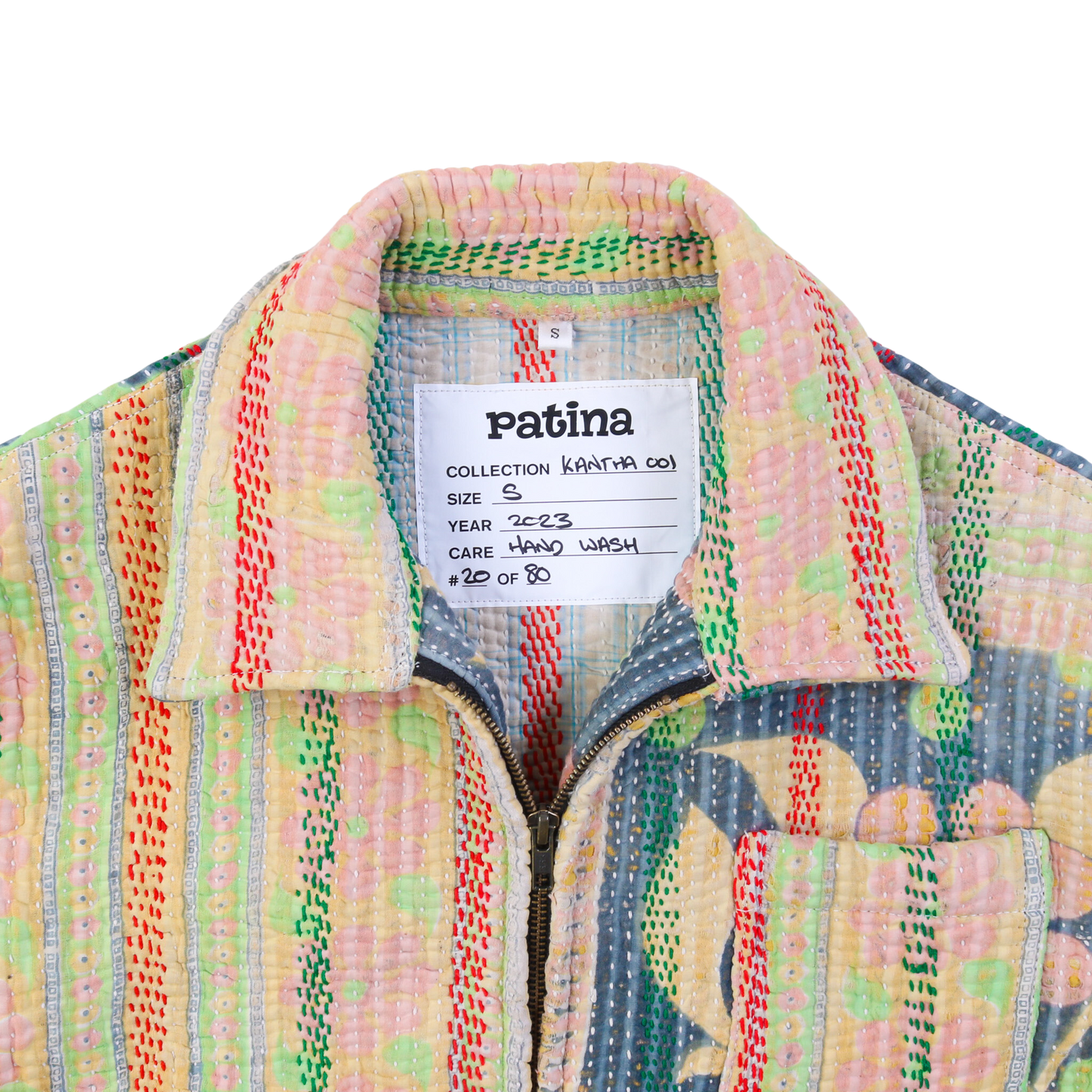 Veste Kantha N°20