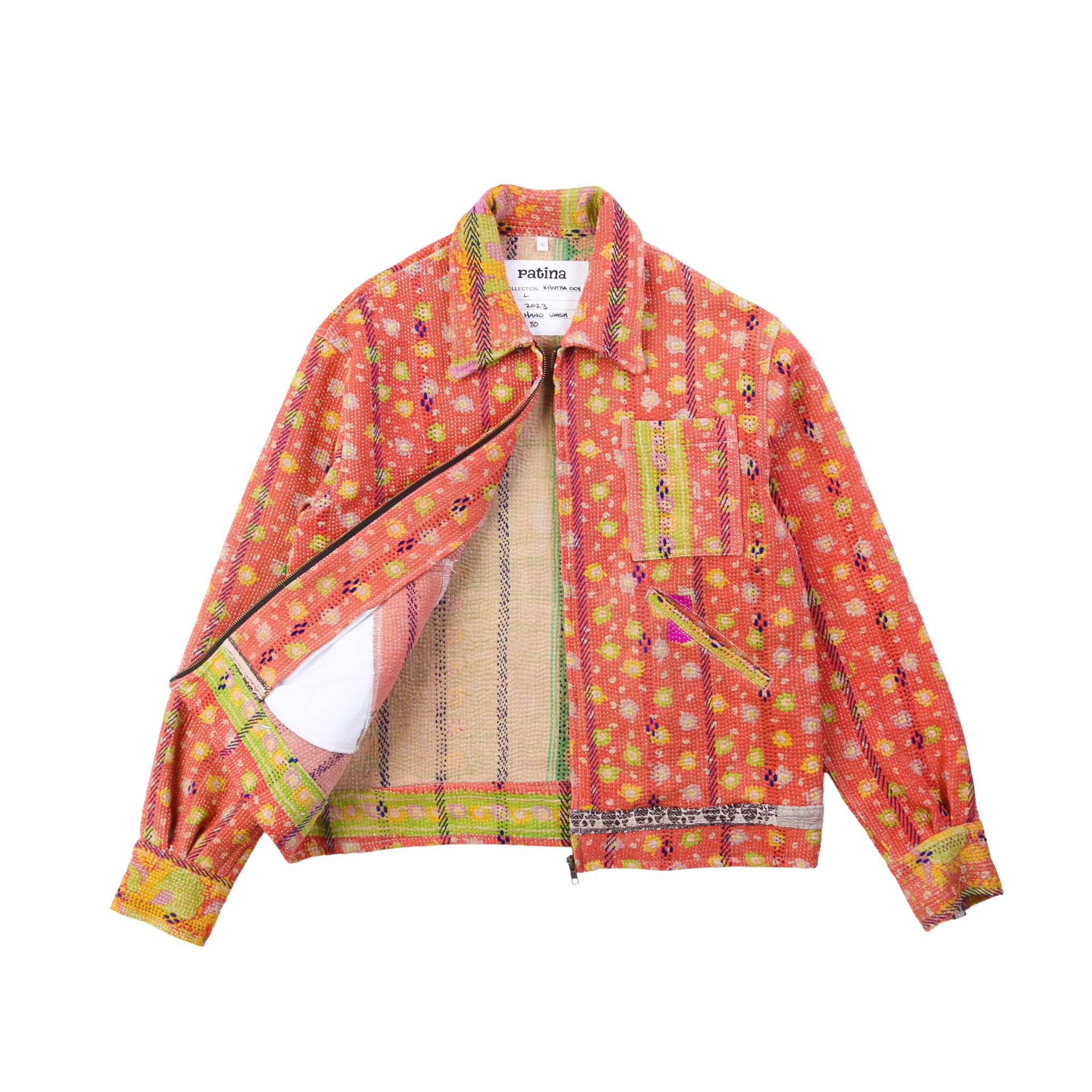 Veste Kantha N°58