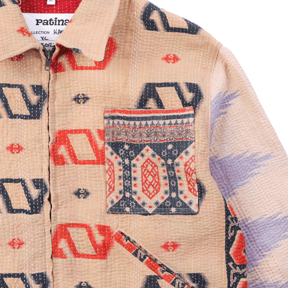 Kantha-Jacke Nr. 69