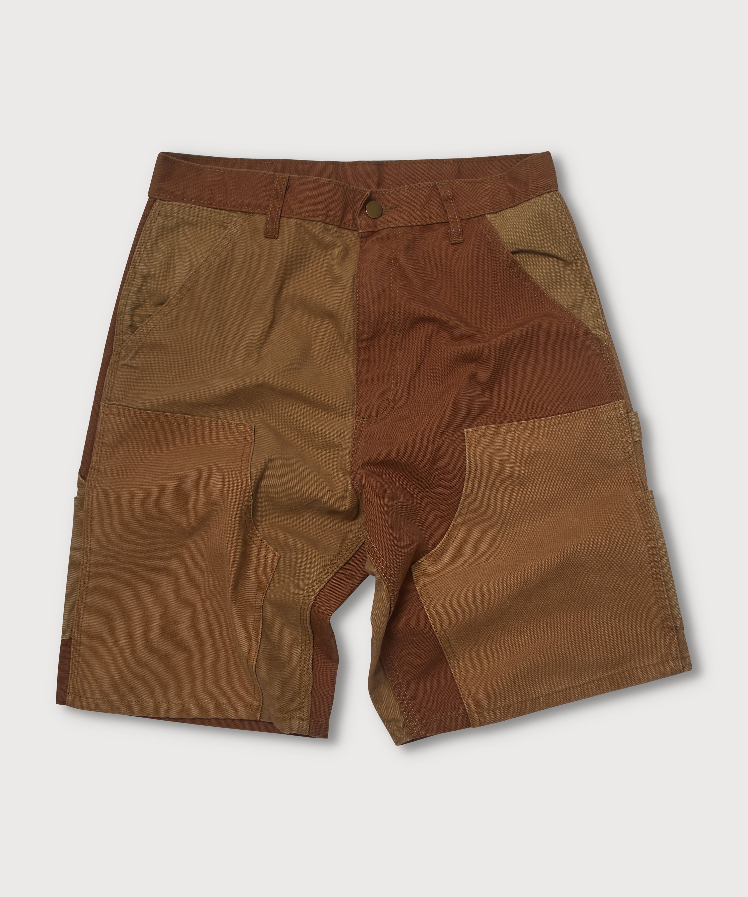 Double Knee Short - Duck Brown - Patina
