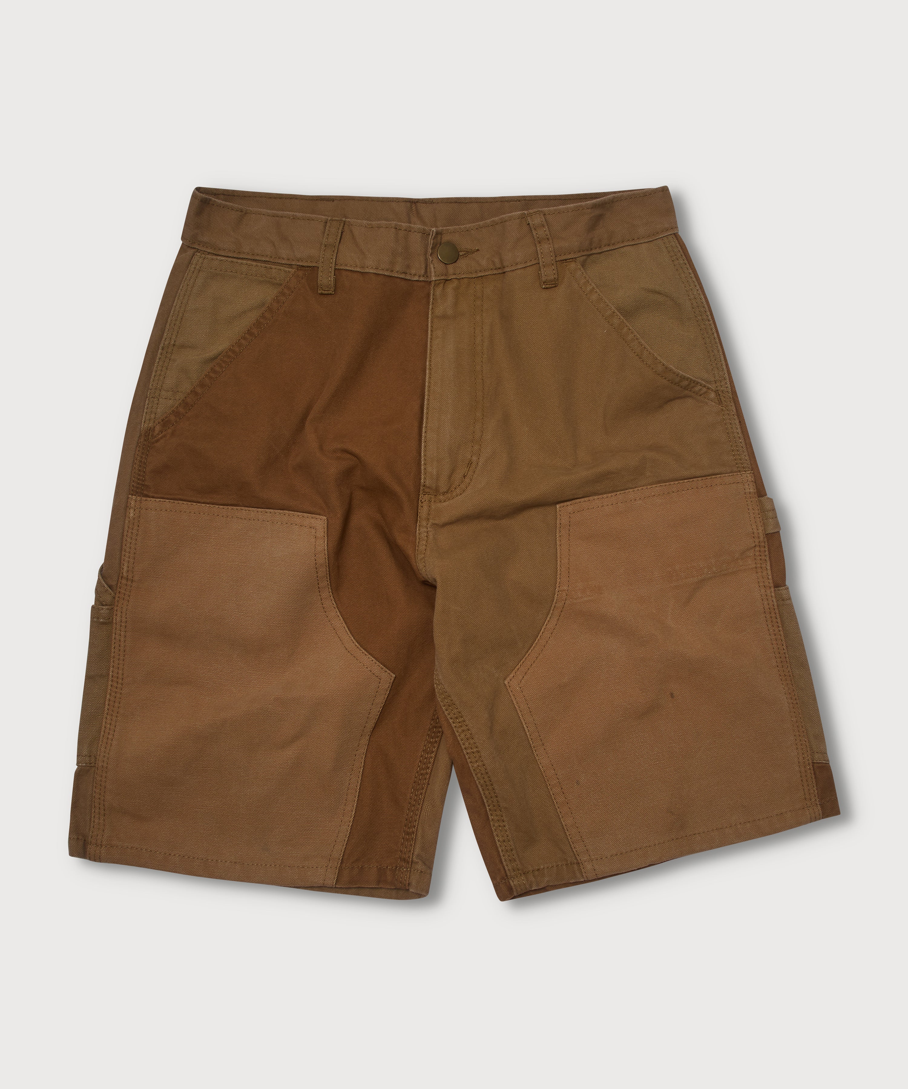 Double Knee Short - Duck Brown - Patina