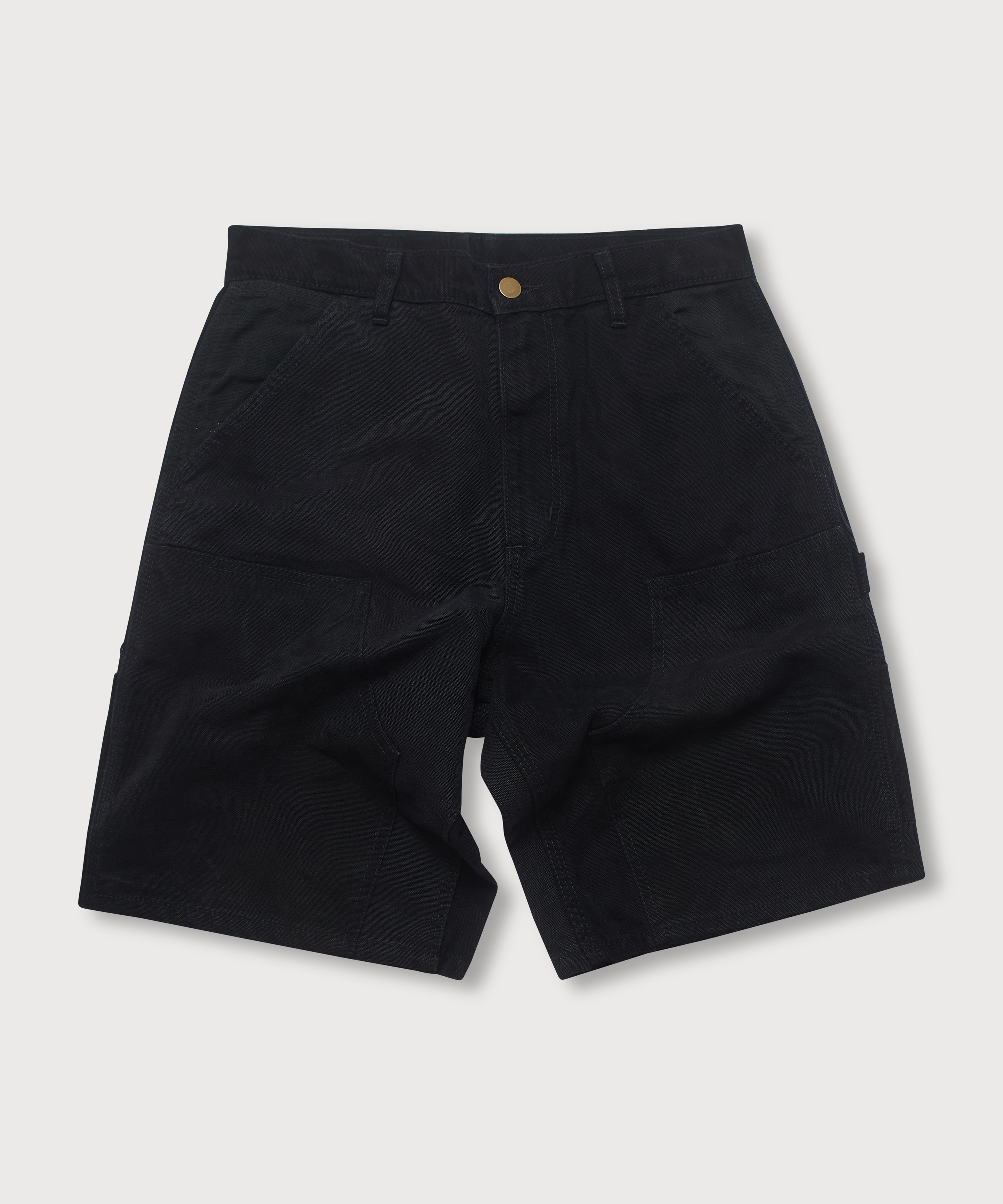 Double Knee Short - Black - Patina