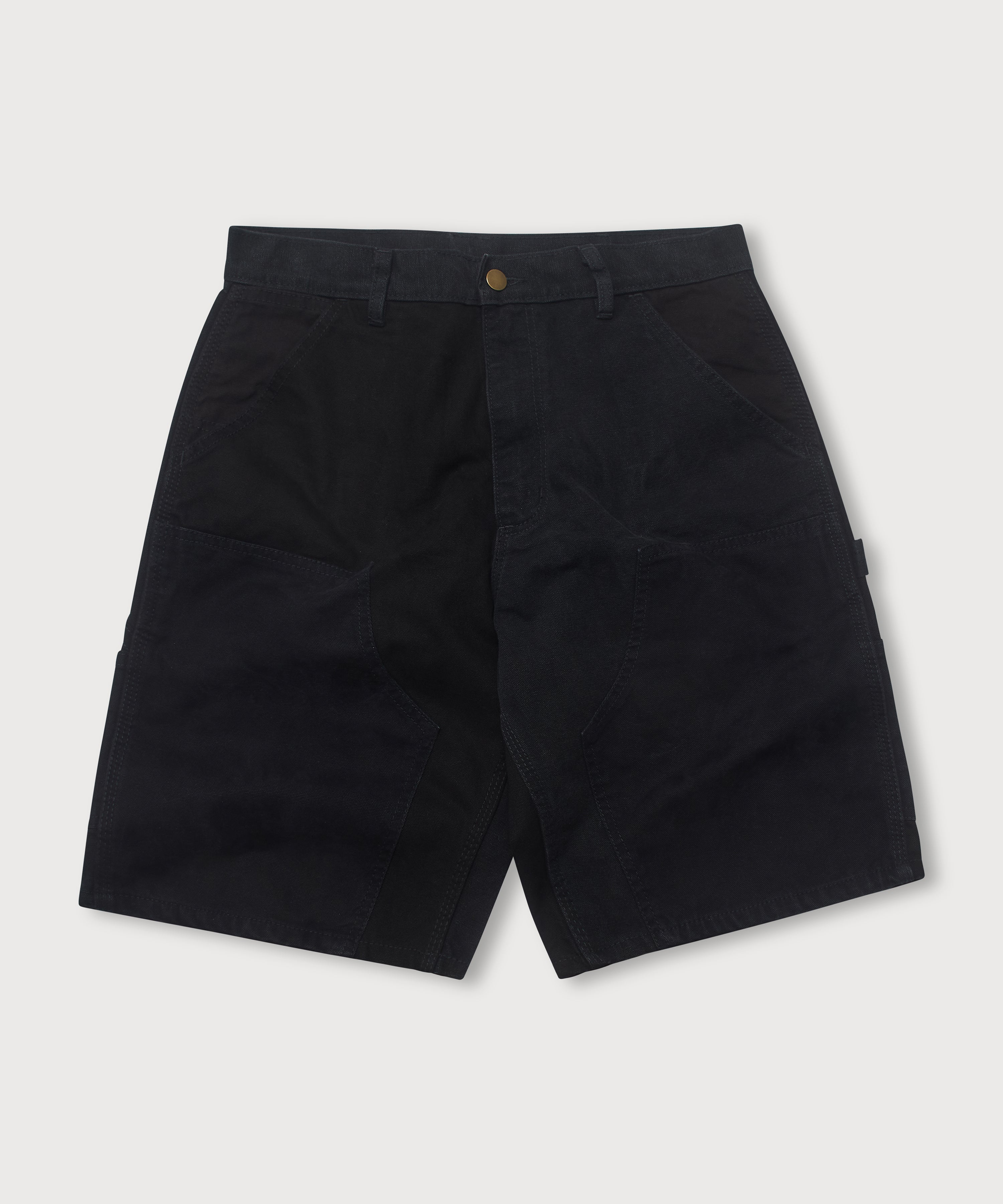 Double Knee Short - Black - Patina