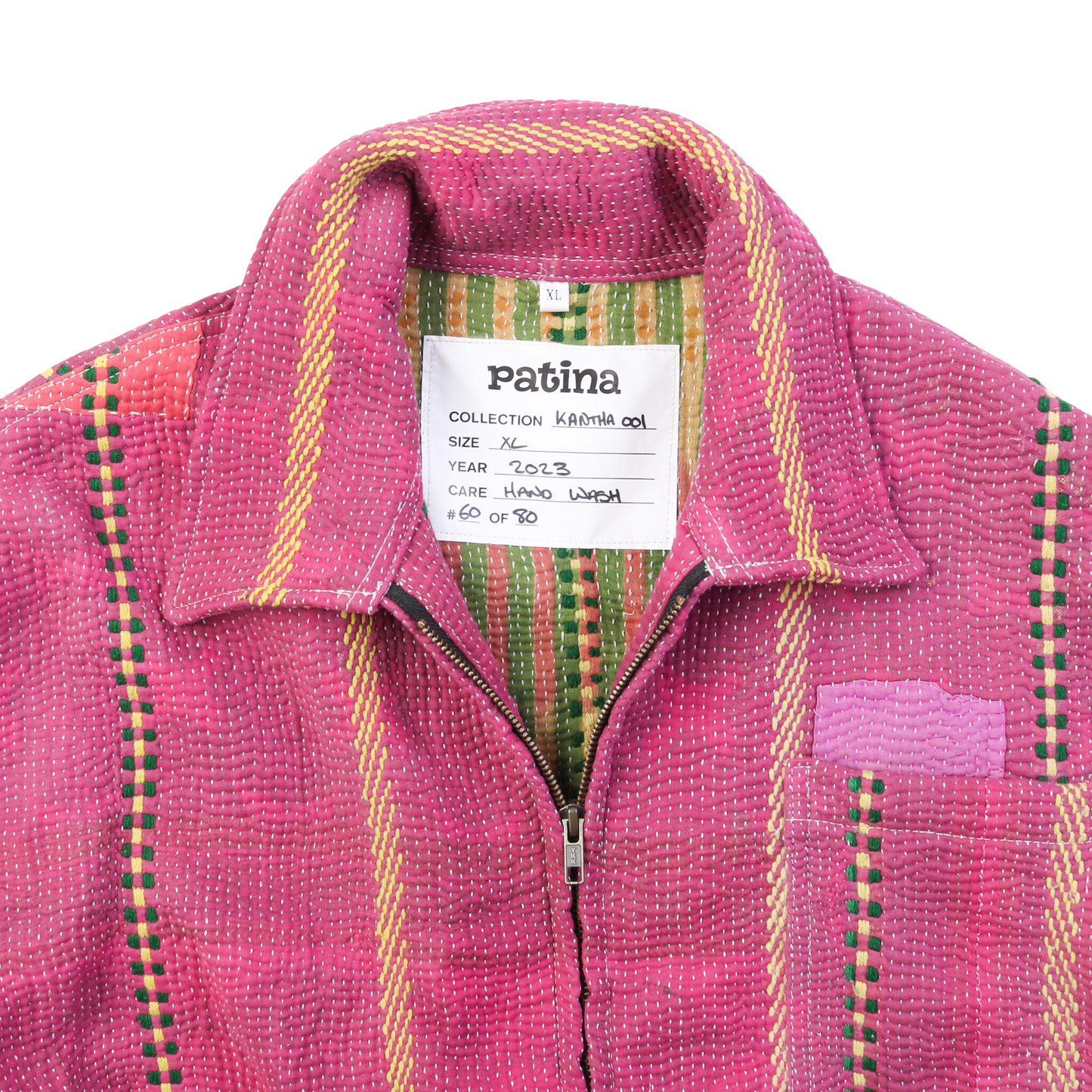 Veste Kantha N°60