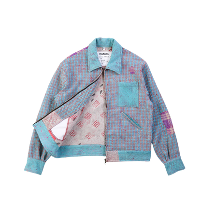 Kantha-Jacke Nr. 27