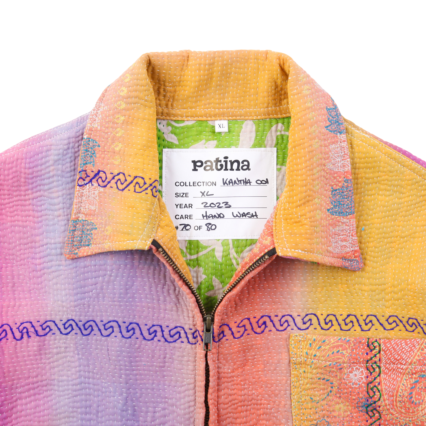 Veste Kantha N°70