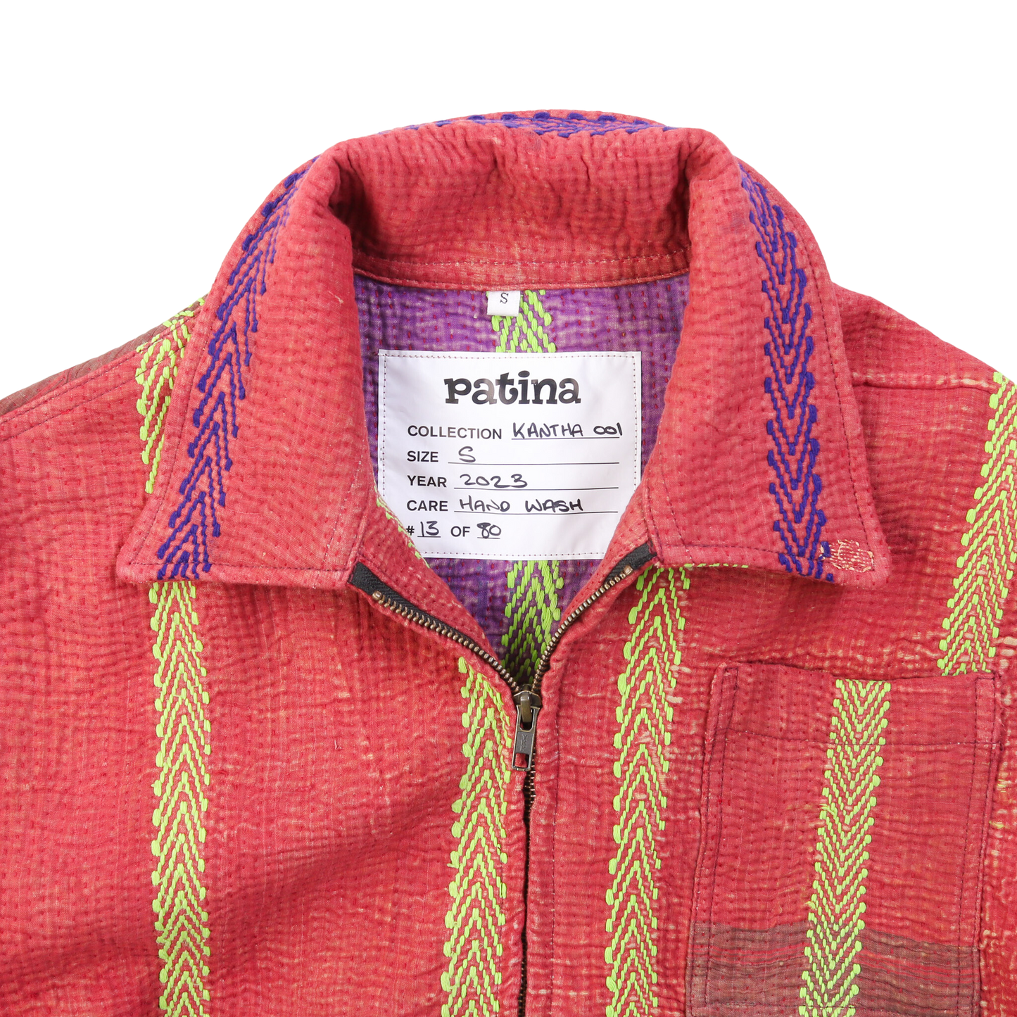 Veste Kantha N°13