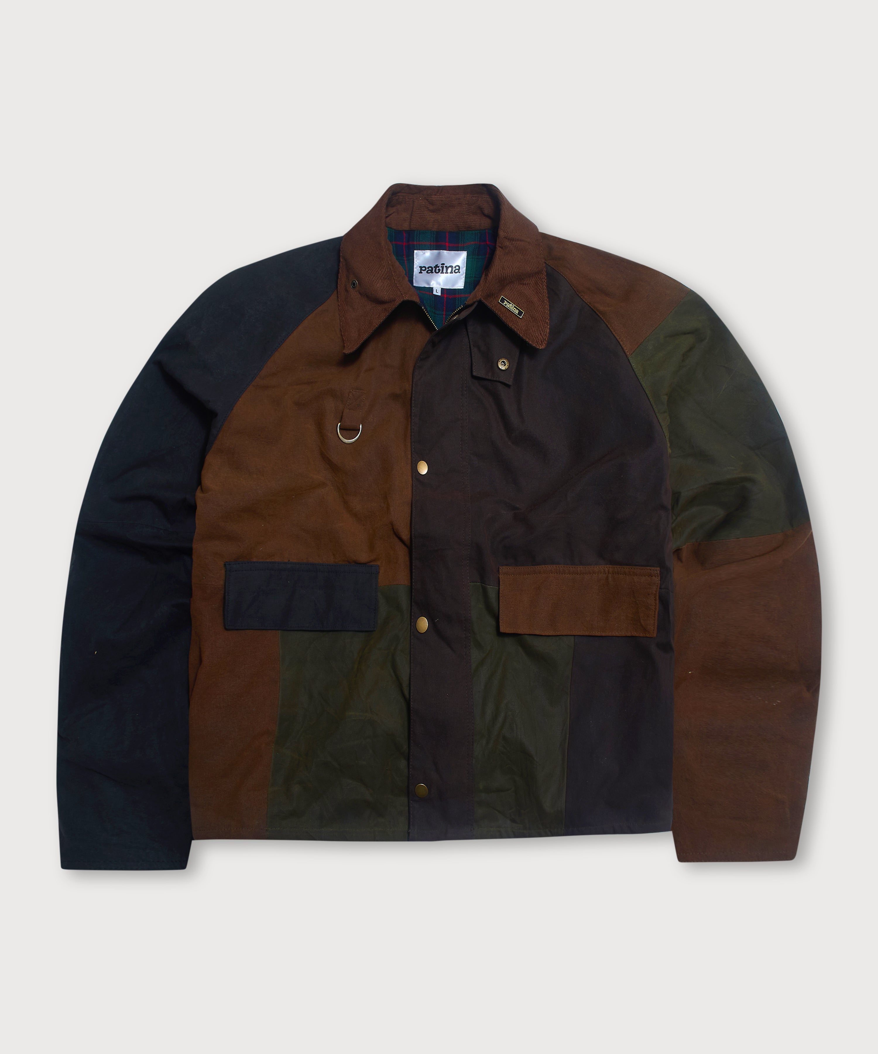Offcut Wax Field Jacket 063 (L) - Patina