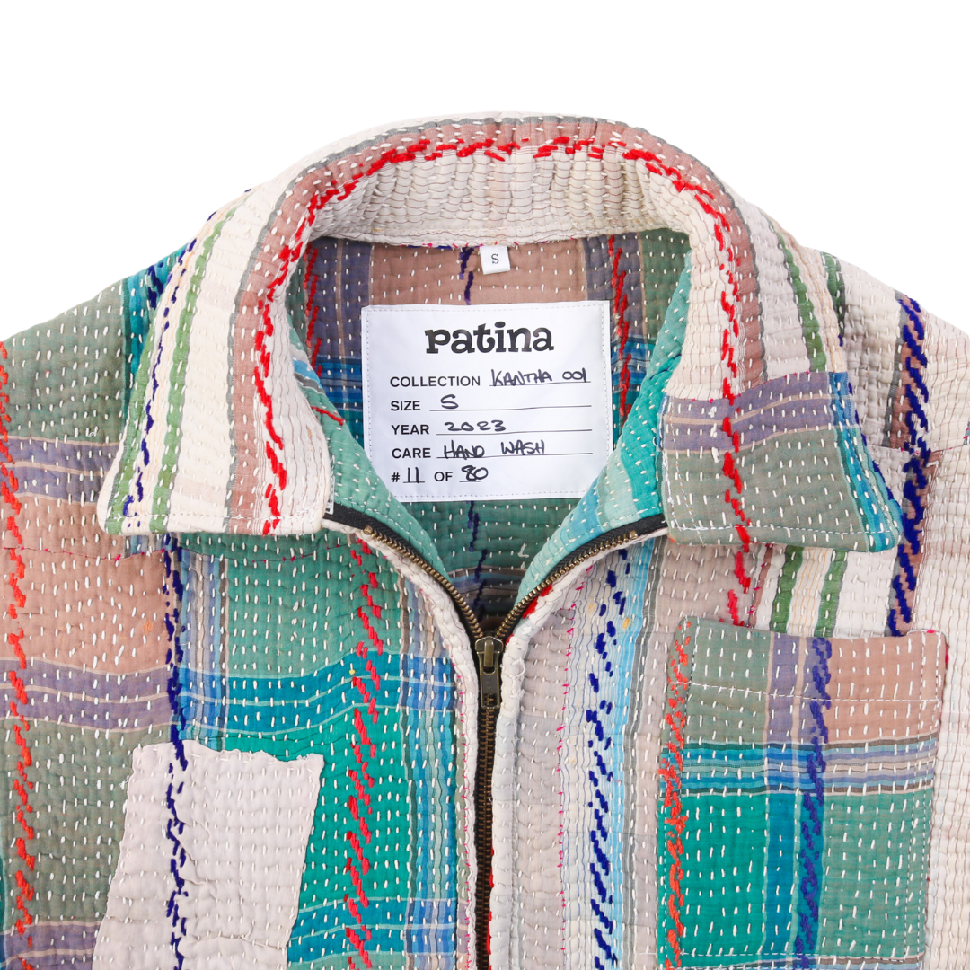 Kantha-Jacke Nr. 11