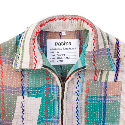 Kantha-Jacke Nr. 11