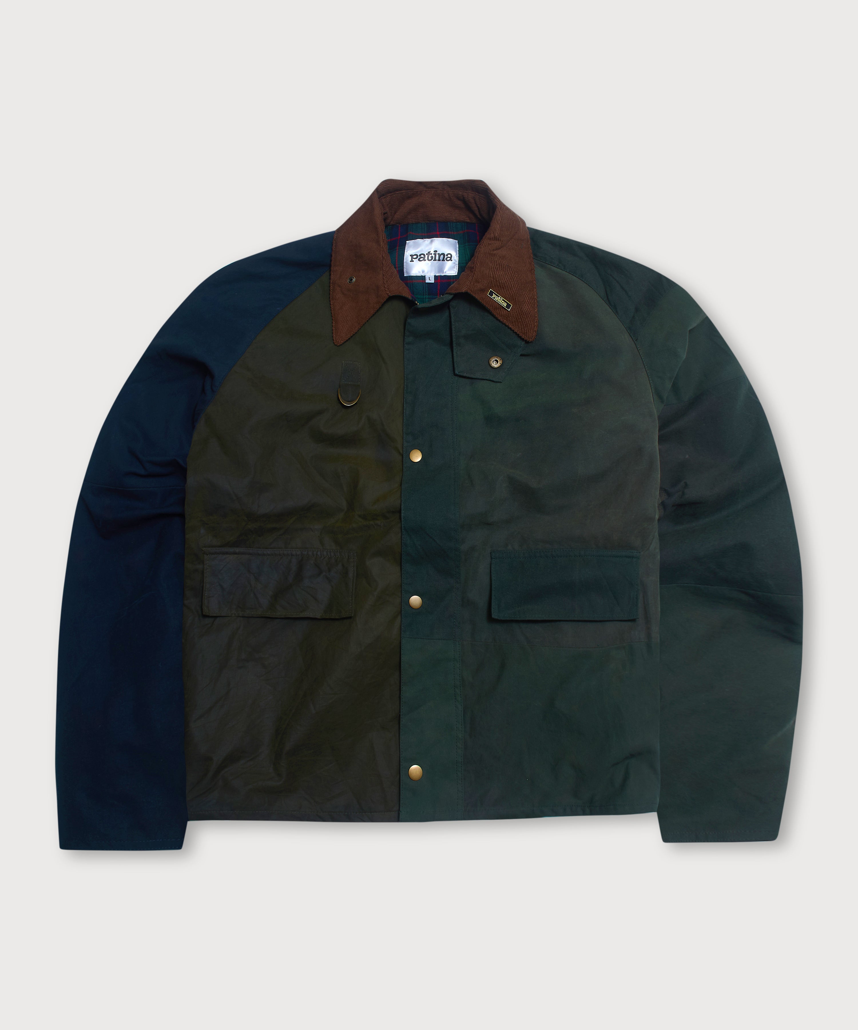 Offcut Wax Field Jacket 076 (L) - Patina