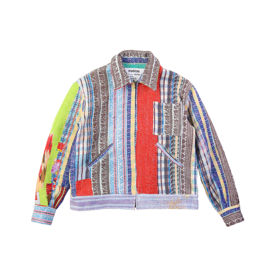 Kantha-Jacke Nr. 76