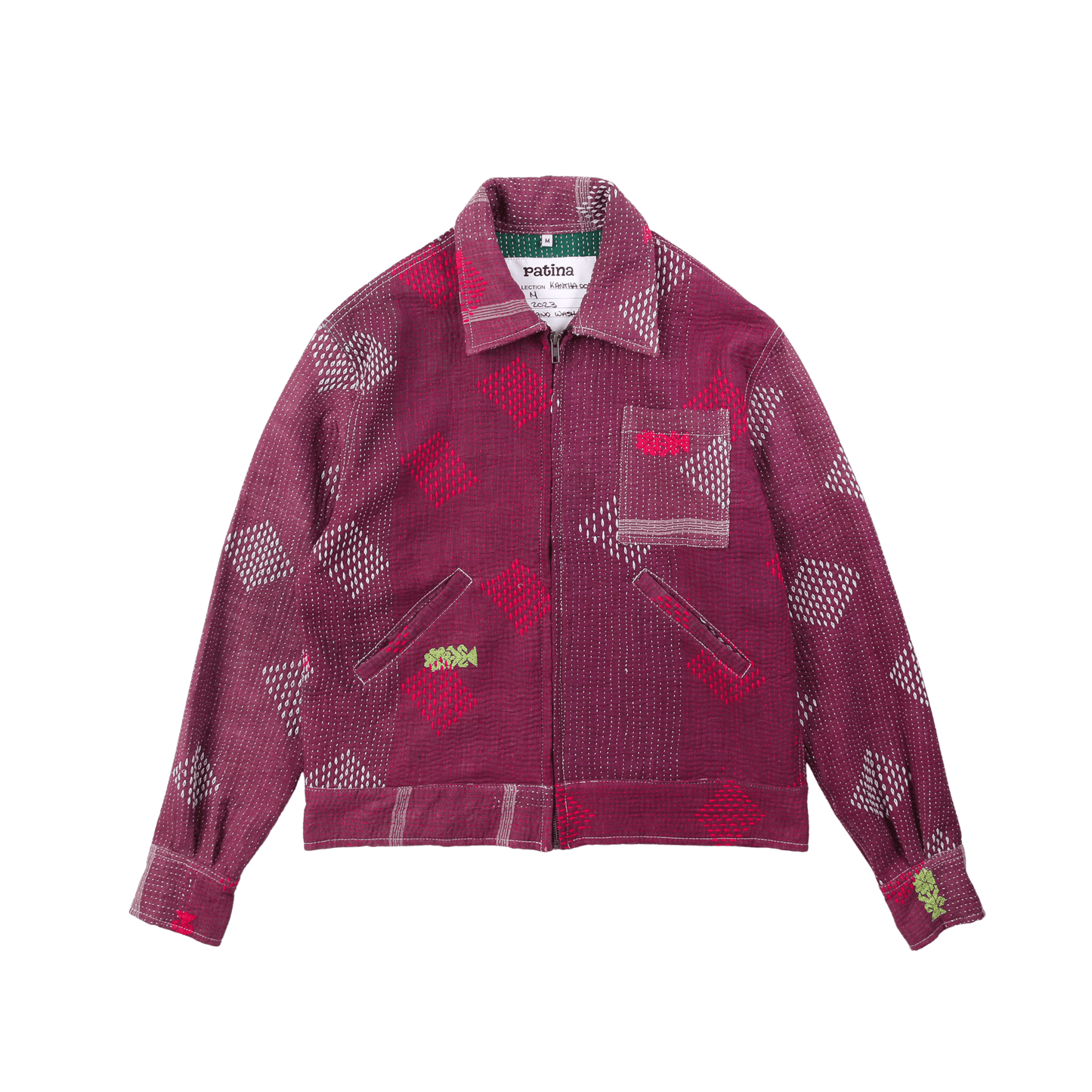 Kantha-Jacke Nr. 42