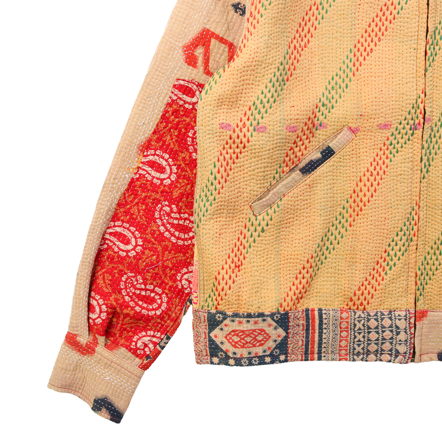 Kantha-Jacke Nr. 71