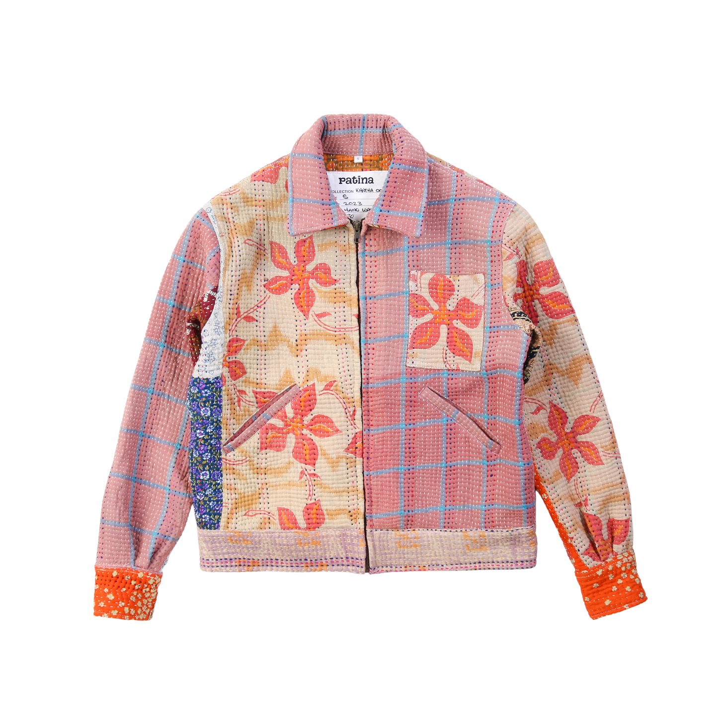 Kantha-Jacke Nr. 24