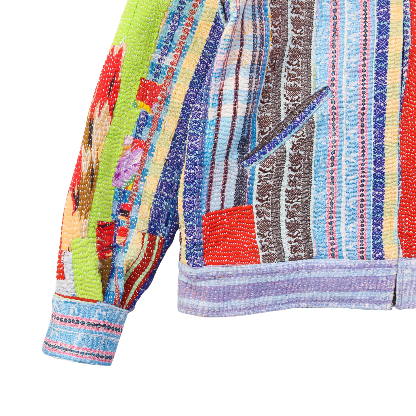 Kantha-Jacke Nr. 76