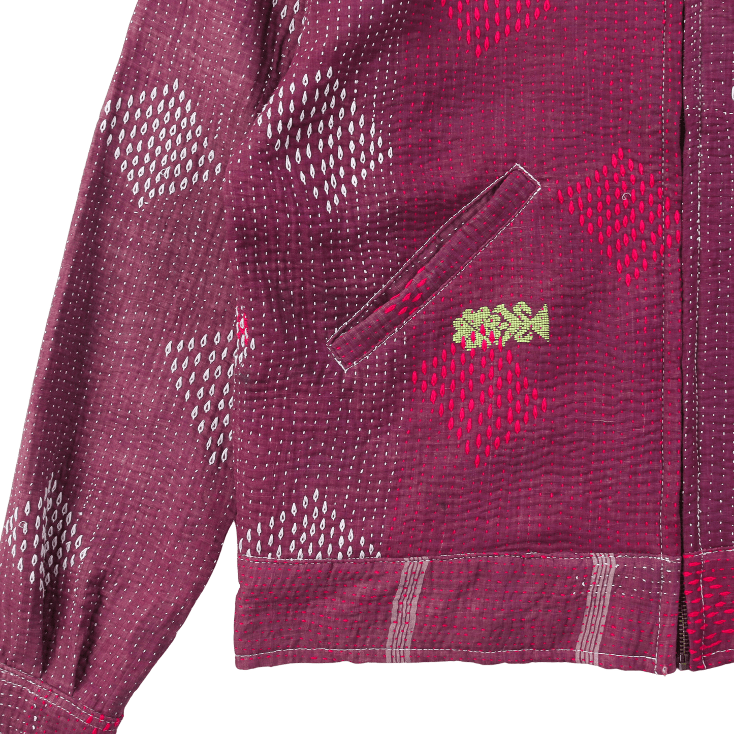 Kantha-Jacke Nr. 42