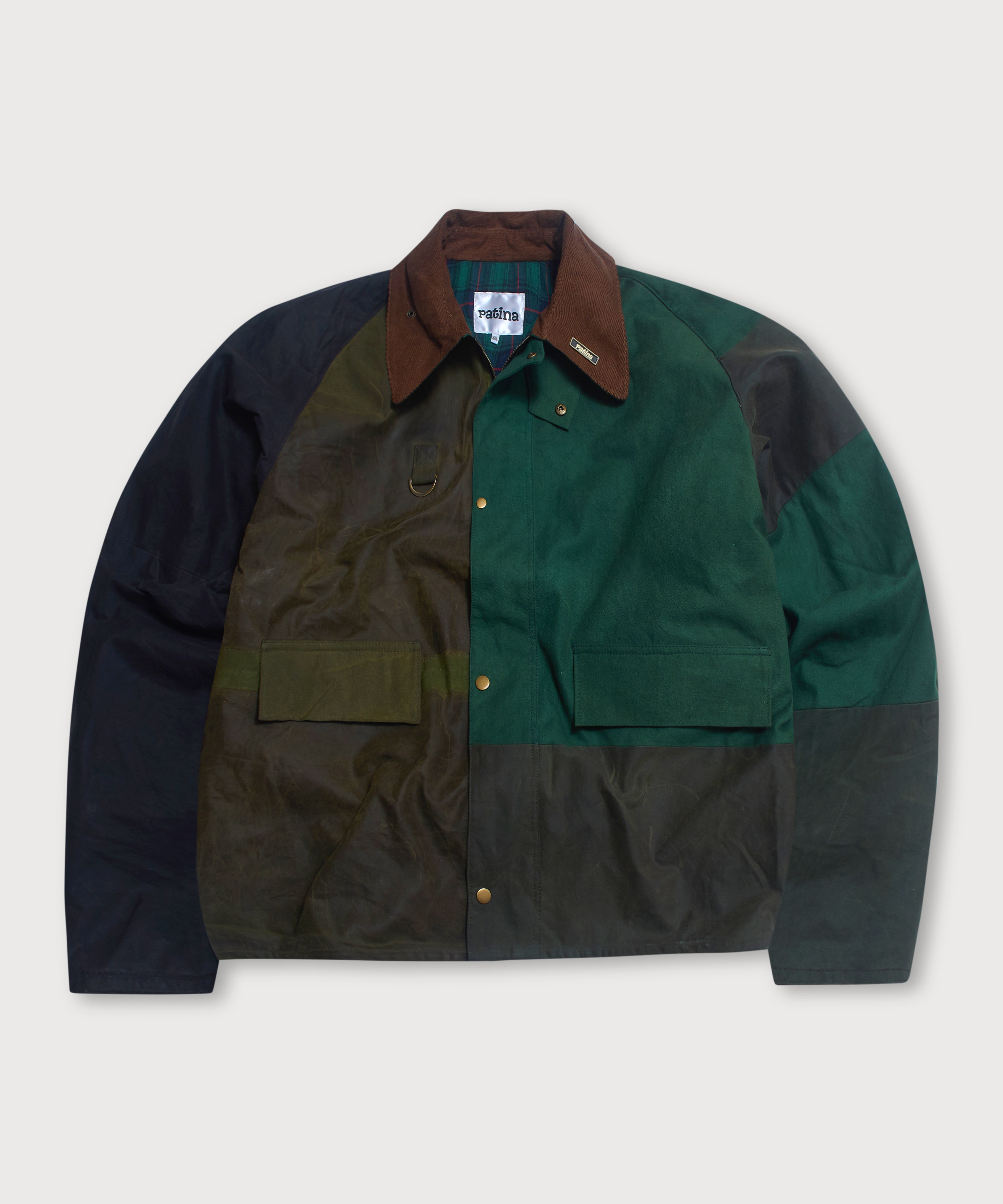 Offcut Wax Field Jacket 098 (XXL) - Patina