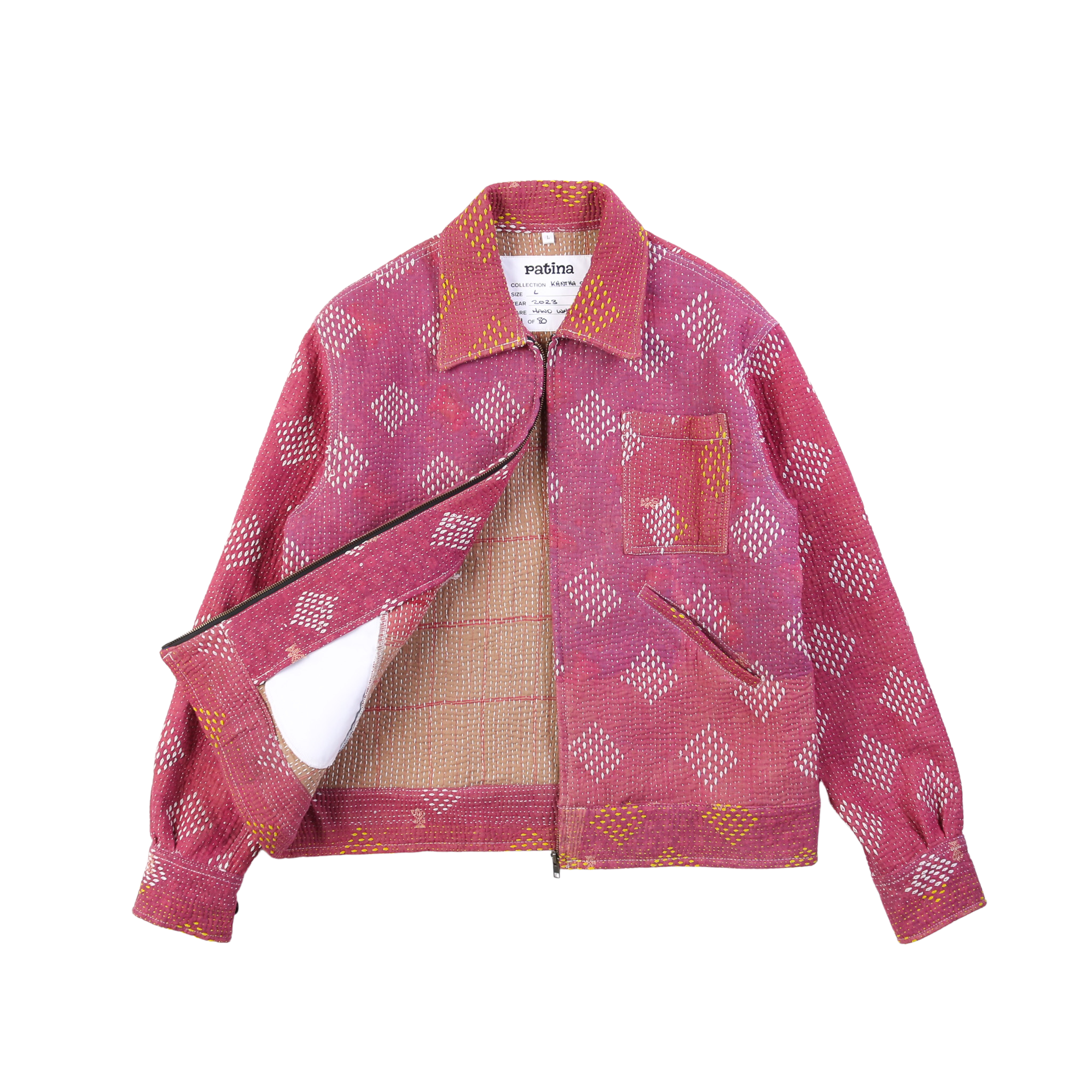 Kantha-Jacke Nr. 51