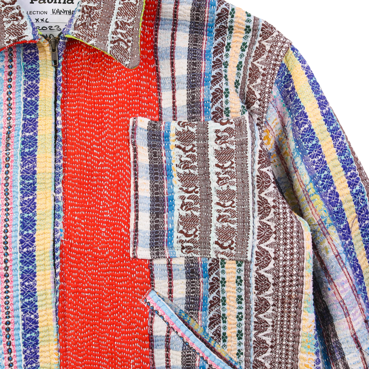 Kantha-Jacke Nr. 76