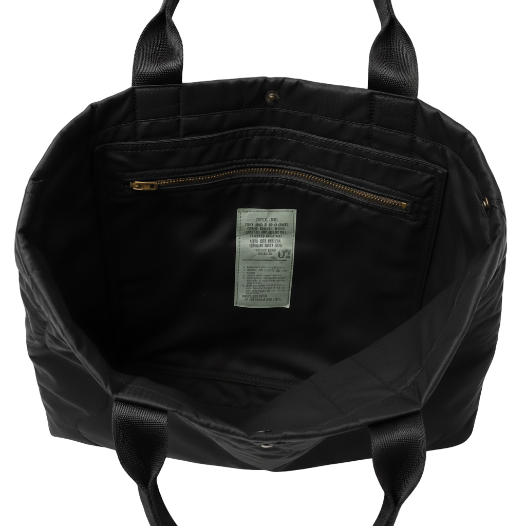 M65 Liner Tote Bag - Black