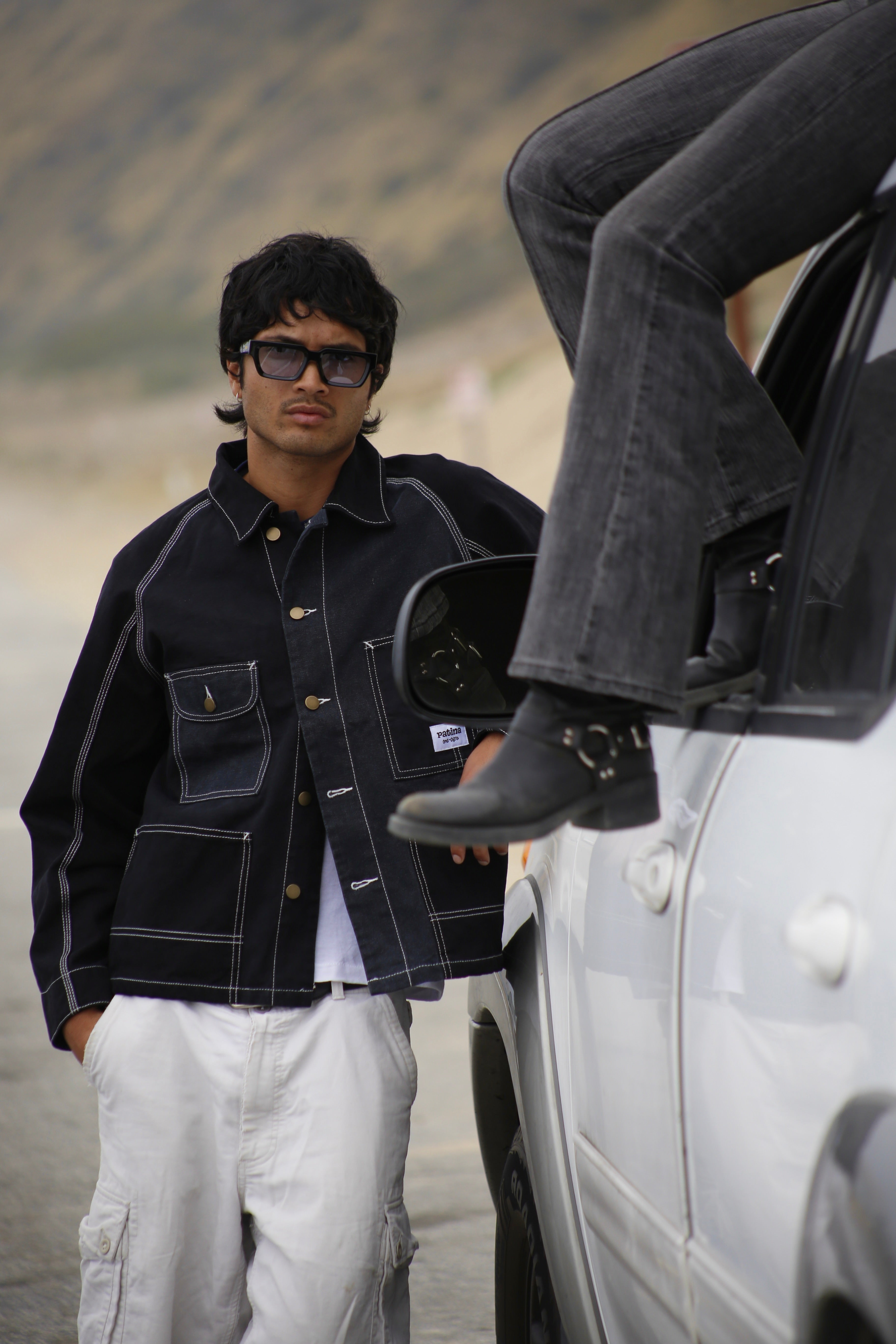 Engineer Jacket - Black - Patina