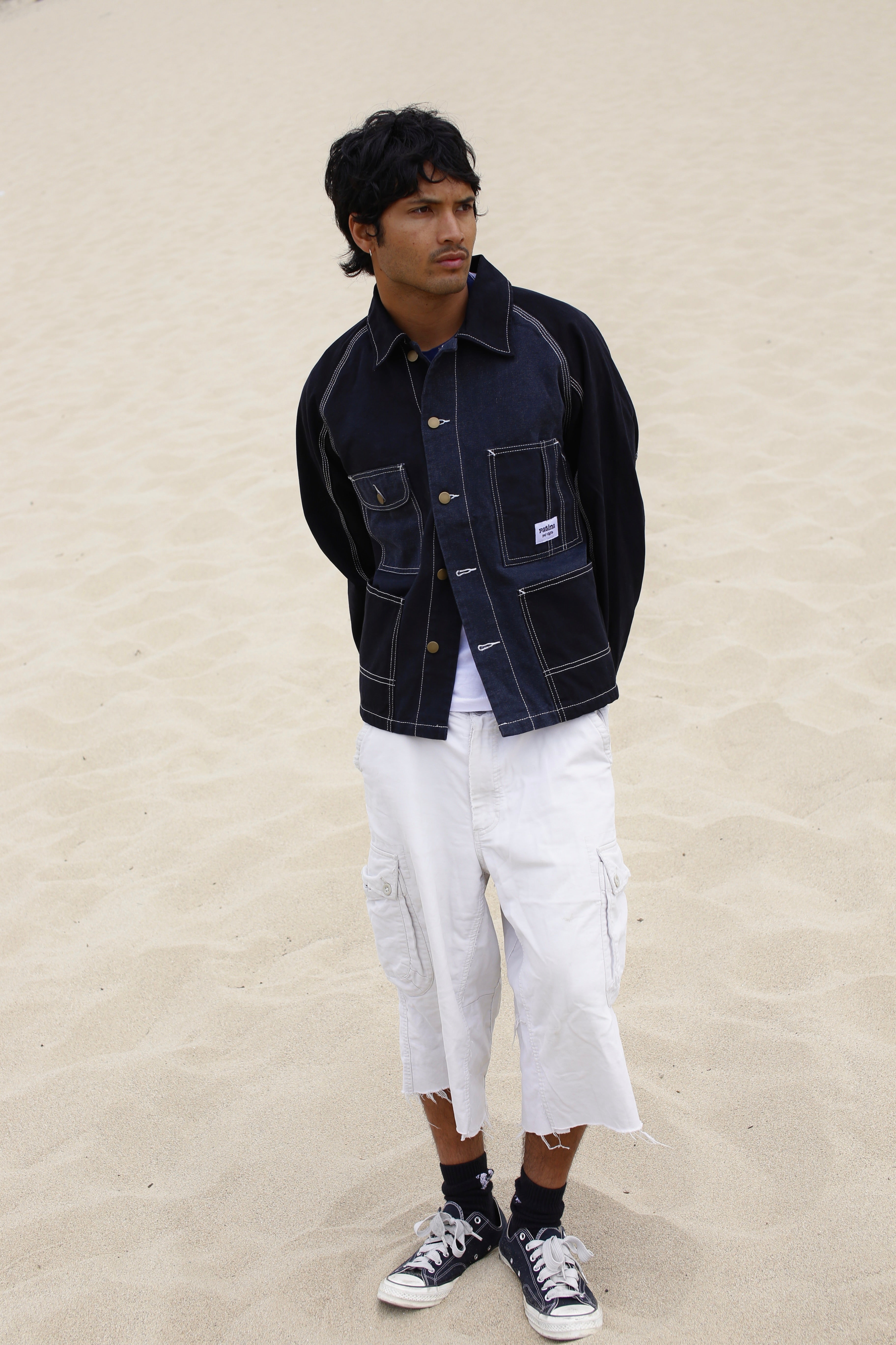 Engineer Jacket - Black - Patina