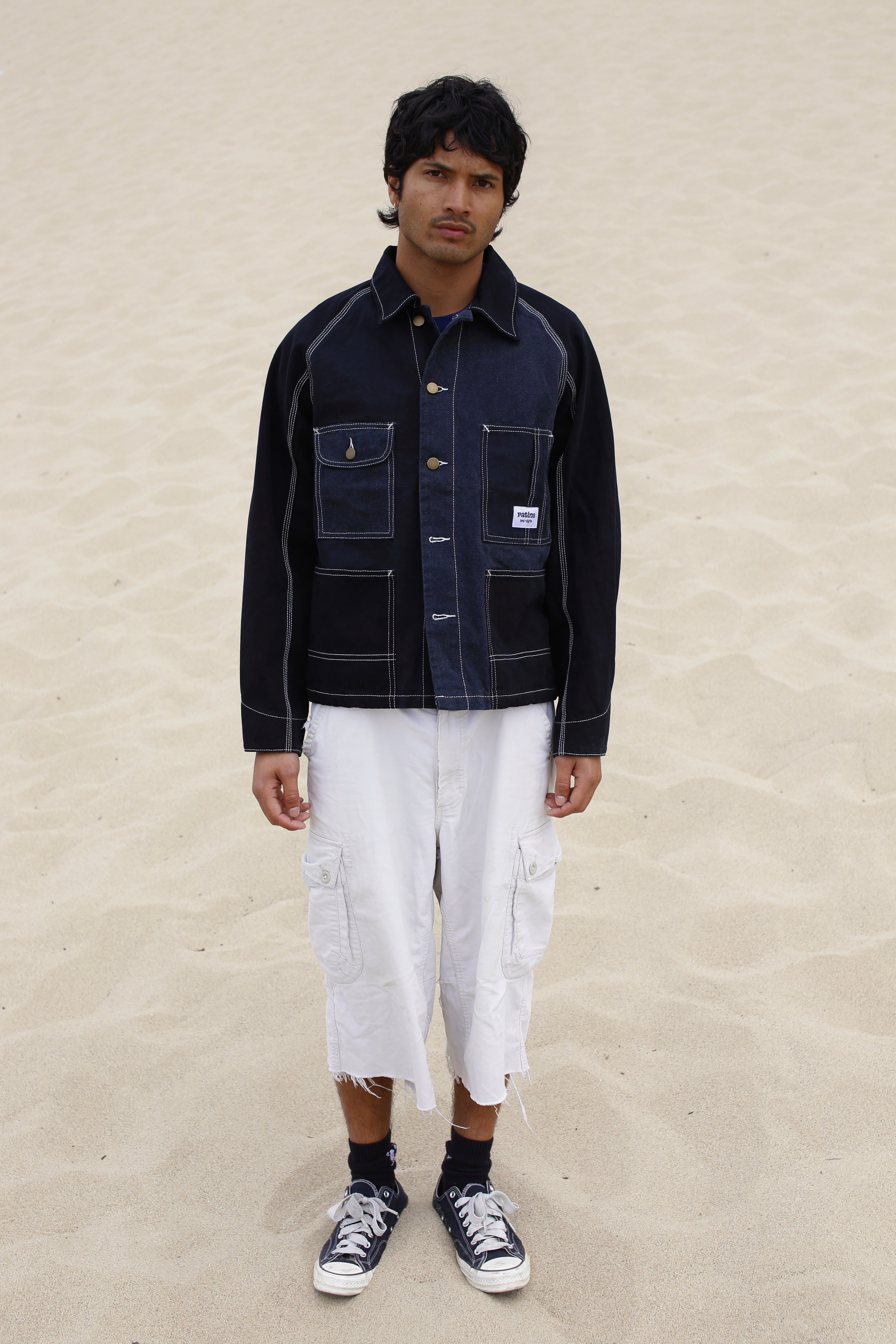 Engineer Jacket - Black - Patina