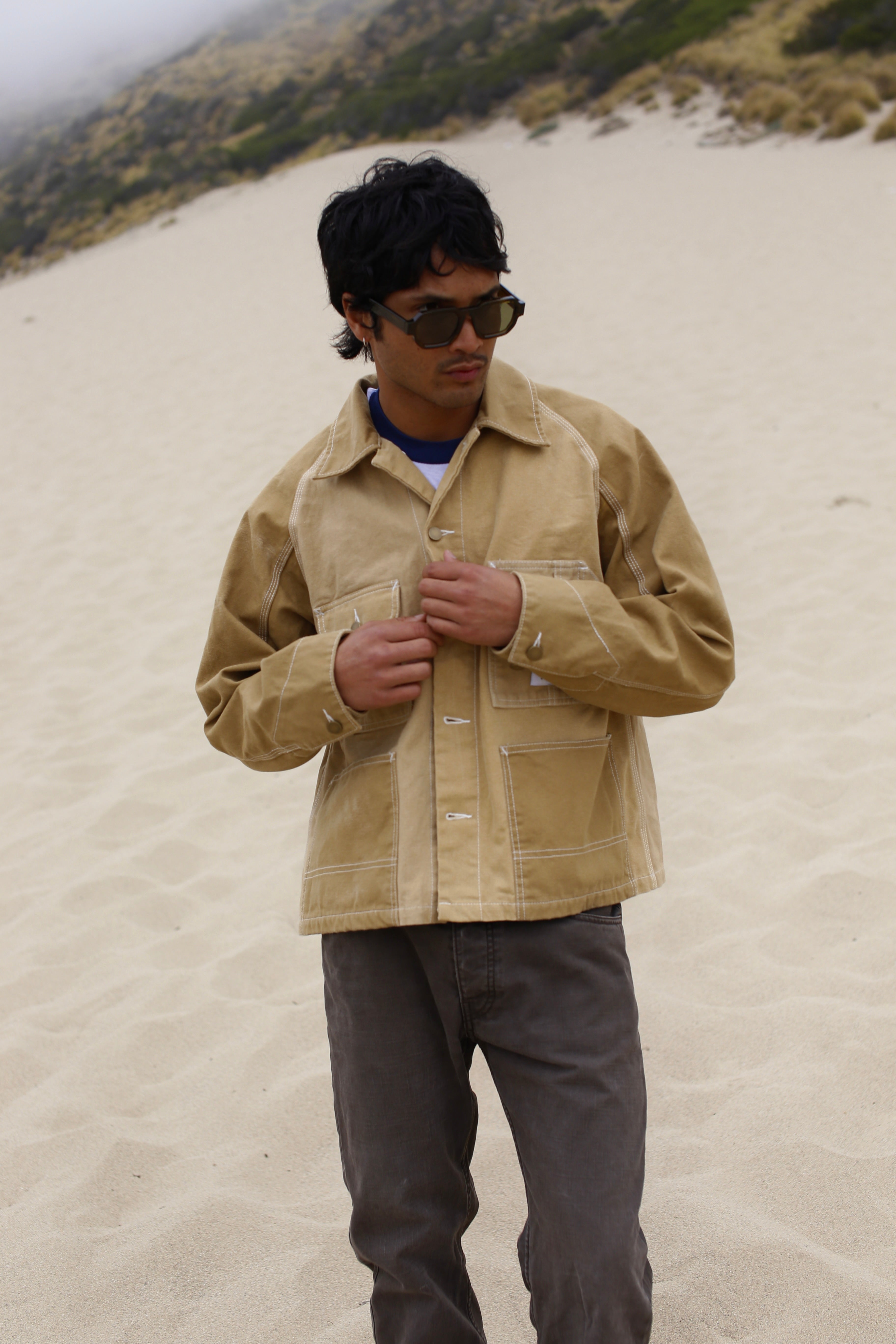 Engineer Jacket - Duck Brown - Patina
