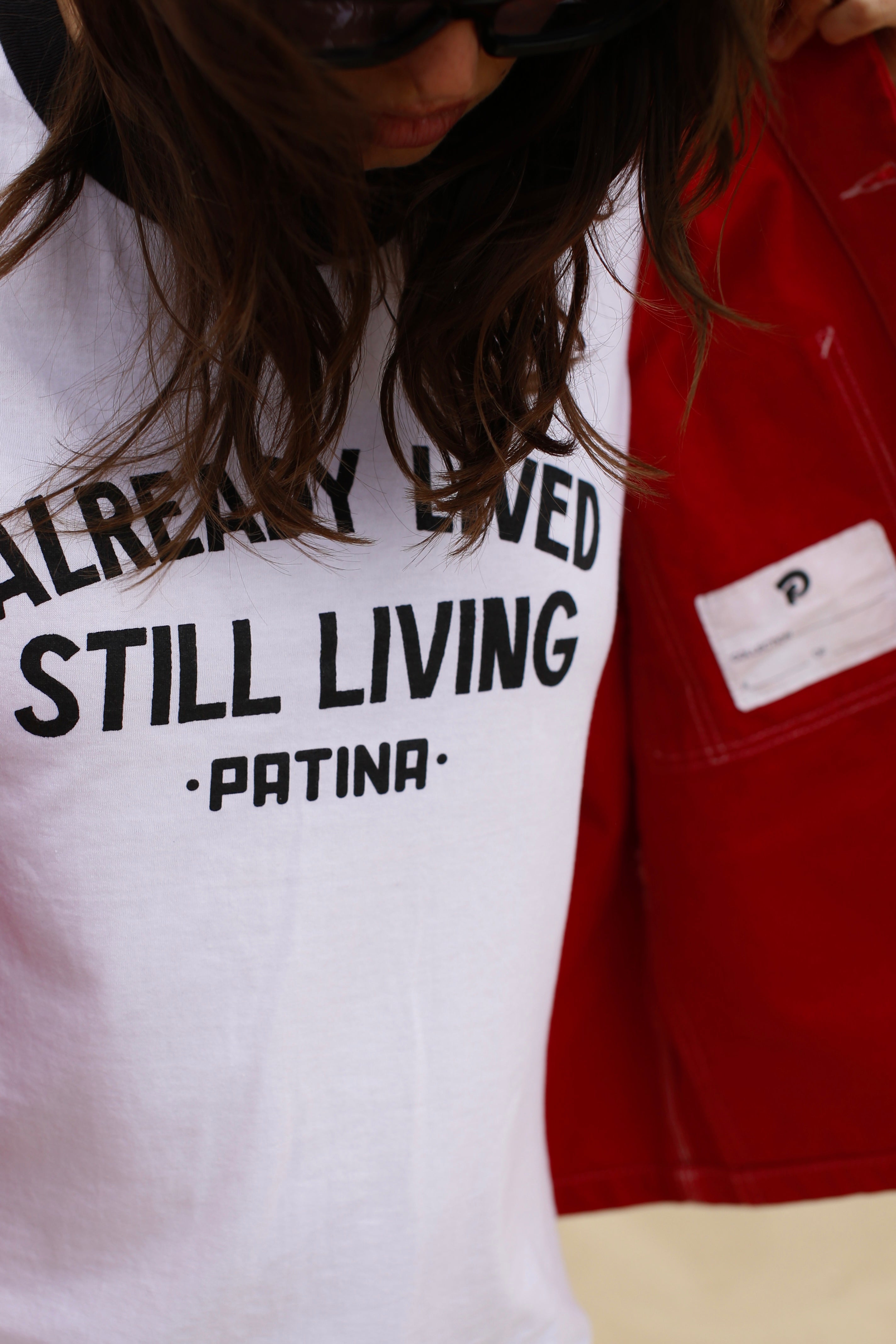 Already Lived Still Living T-Shirt - Patina