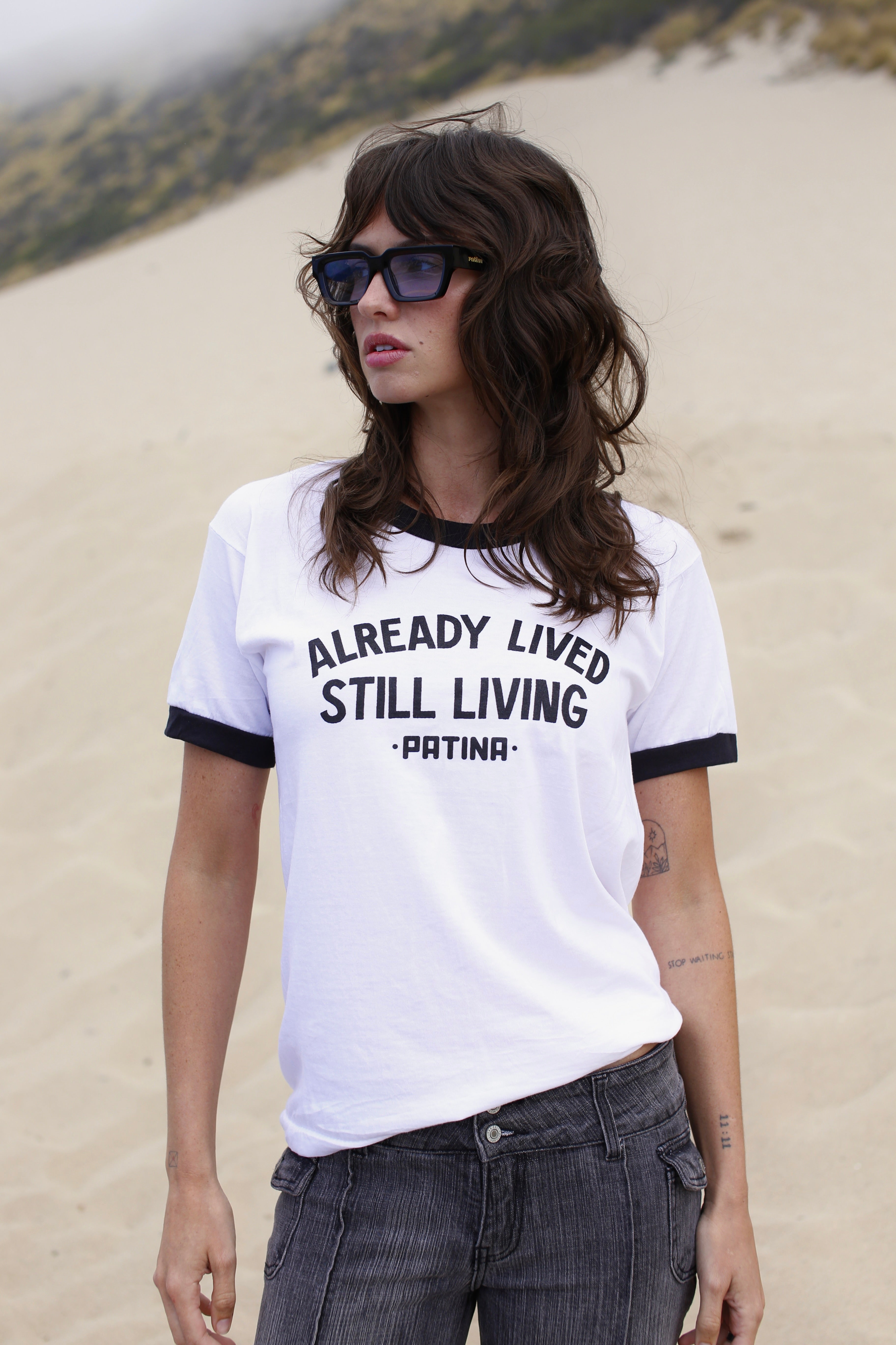 Already Lived Still Living T-Shirt - Patina
