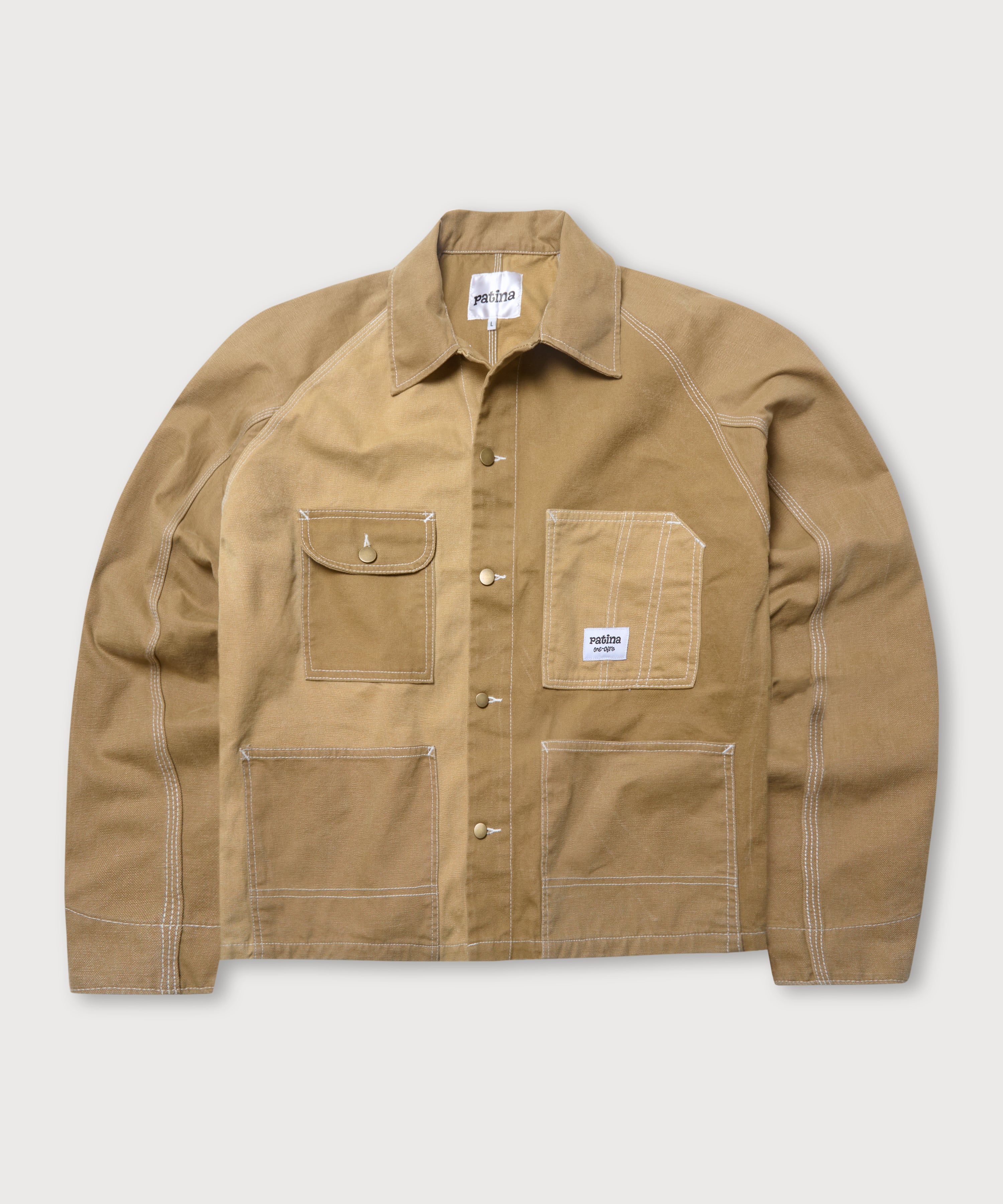 Engineer Jacket - Duck Brown - Patina