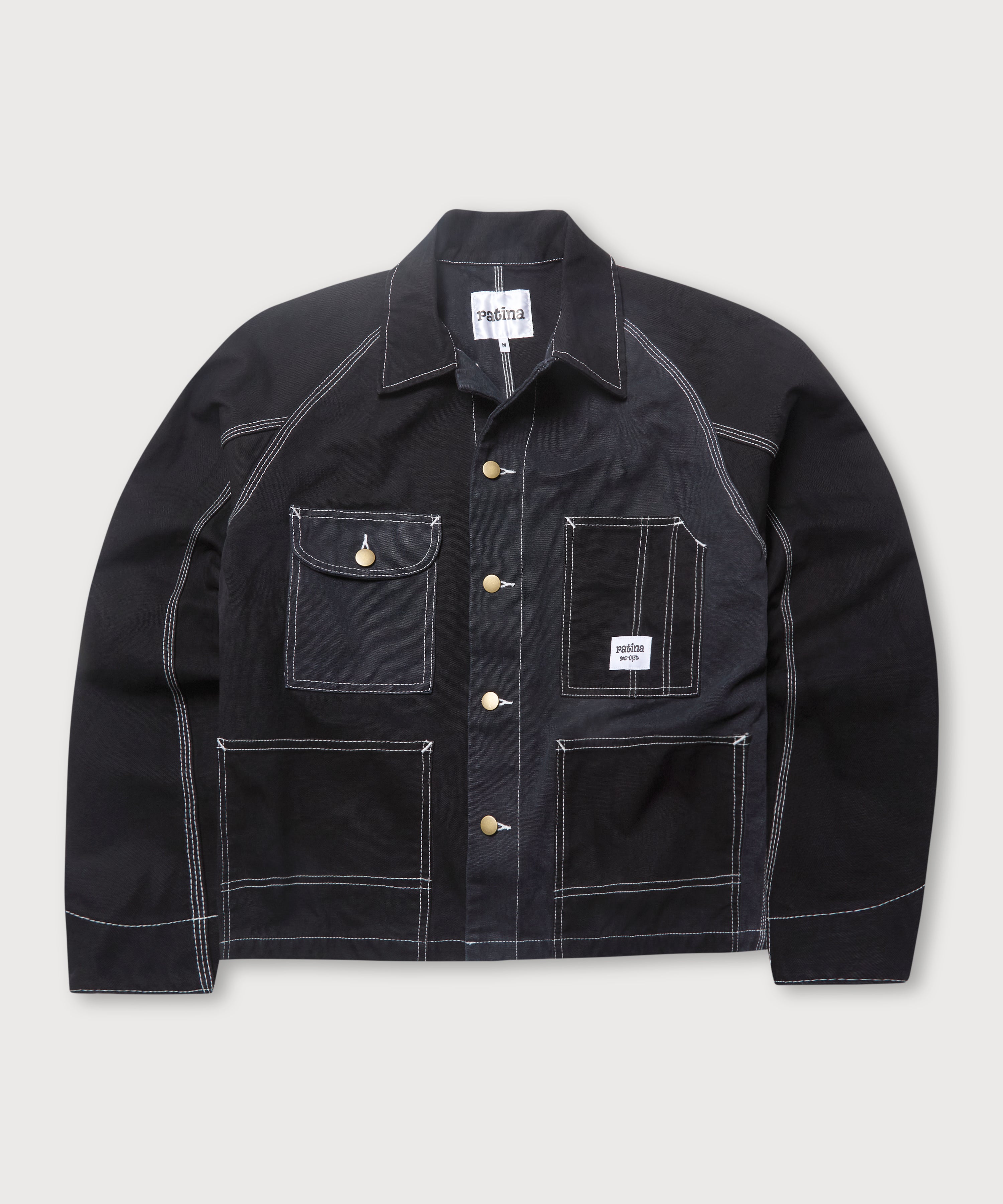 Engineer Jacket - Black - Patina