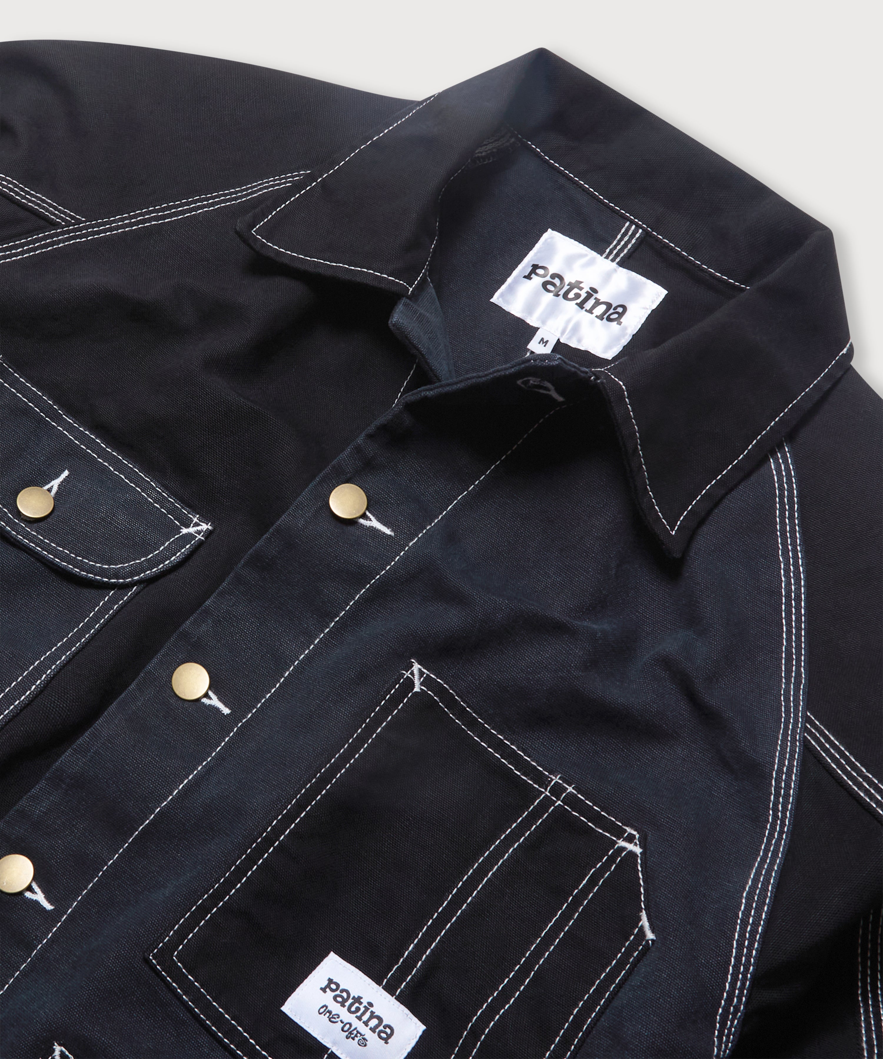 Engineer Jacket - Black - Patina