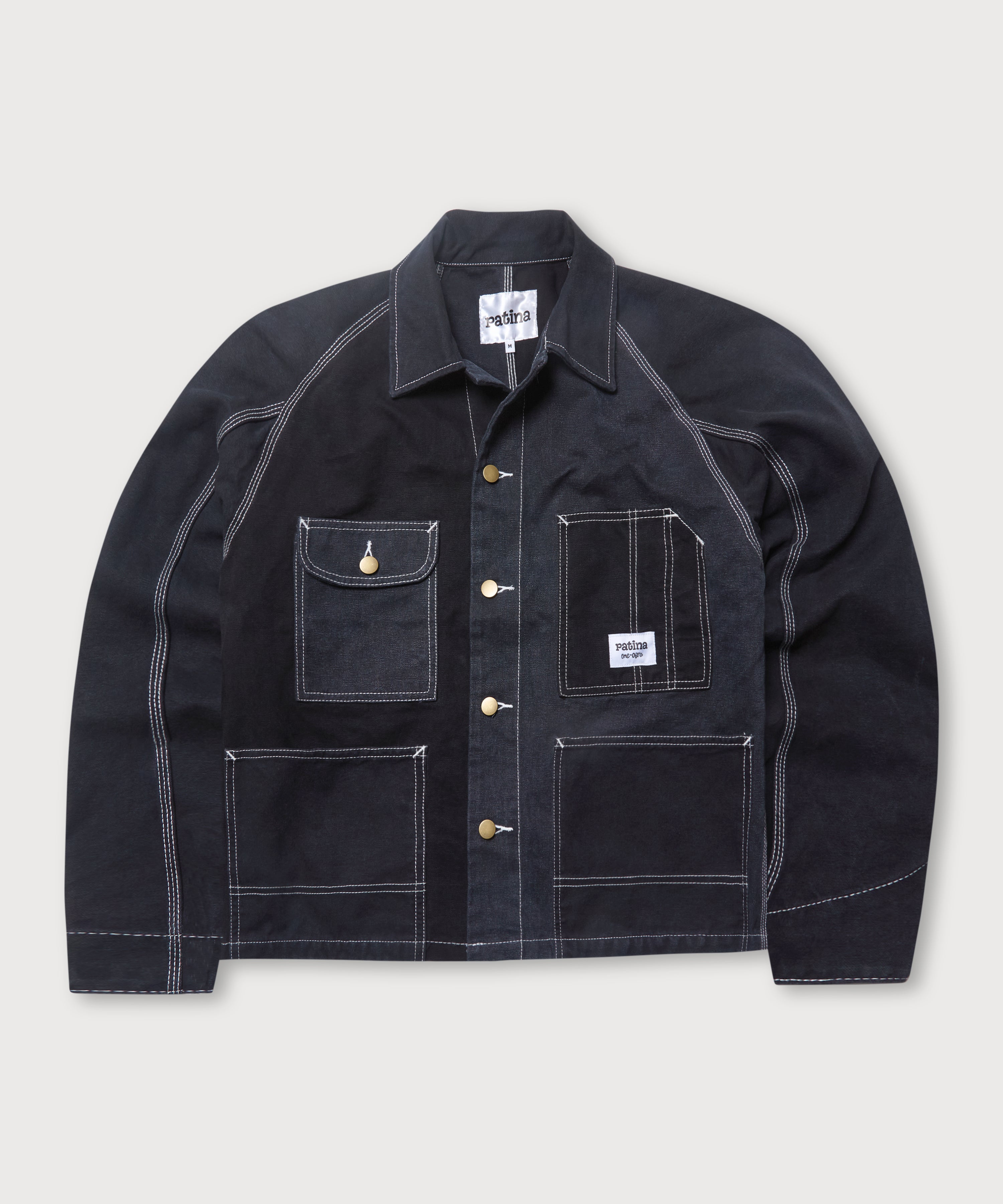 Engineer Jacket - Black - Patina