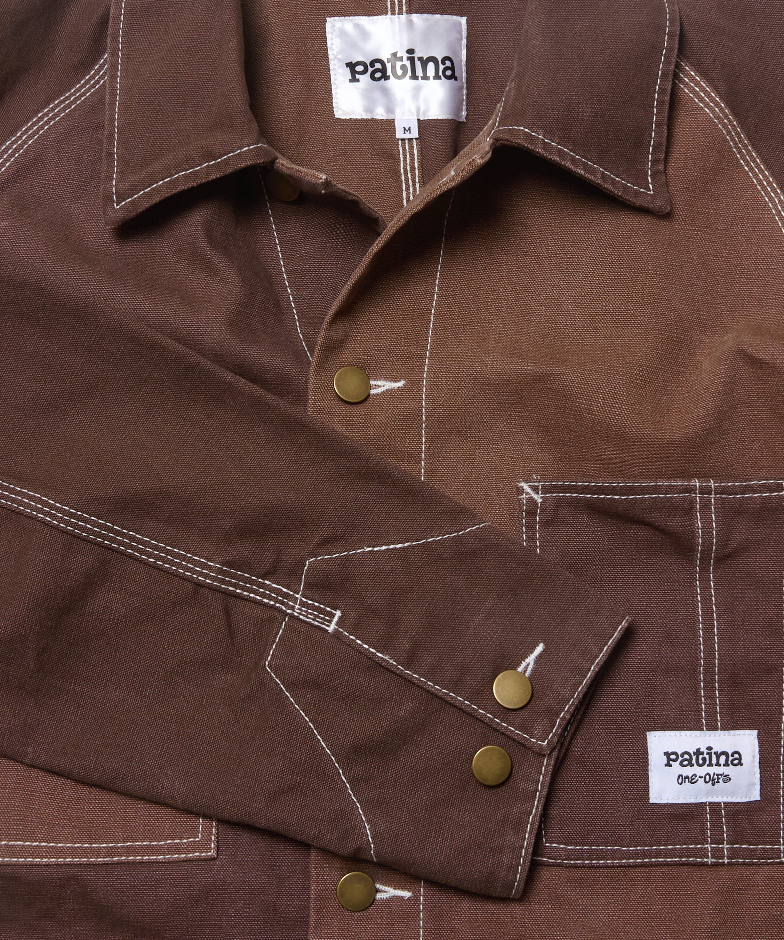 Engineer Jacket - Brown - Patina