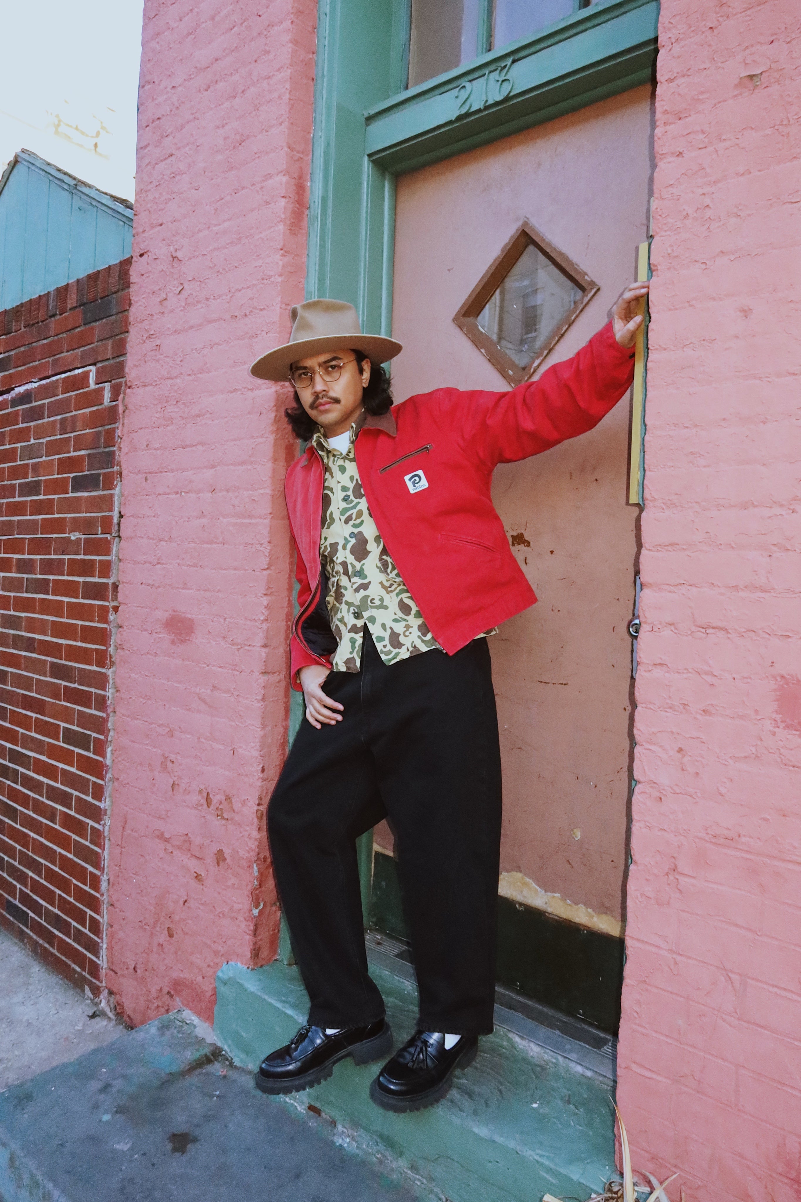 Work Jacket - Red